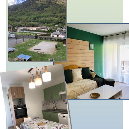 Appart T 3 Bagneres-De-Luchon Vue Montagne - Piscine Mi Juin ภายนอก รูปภาพ